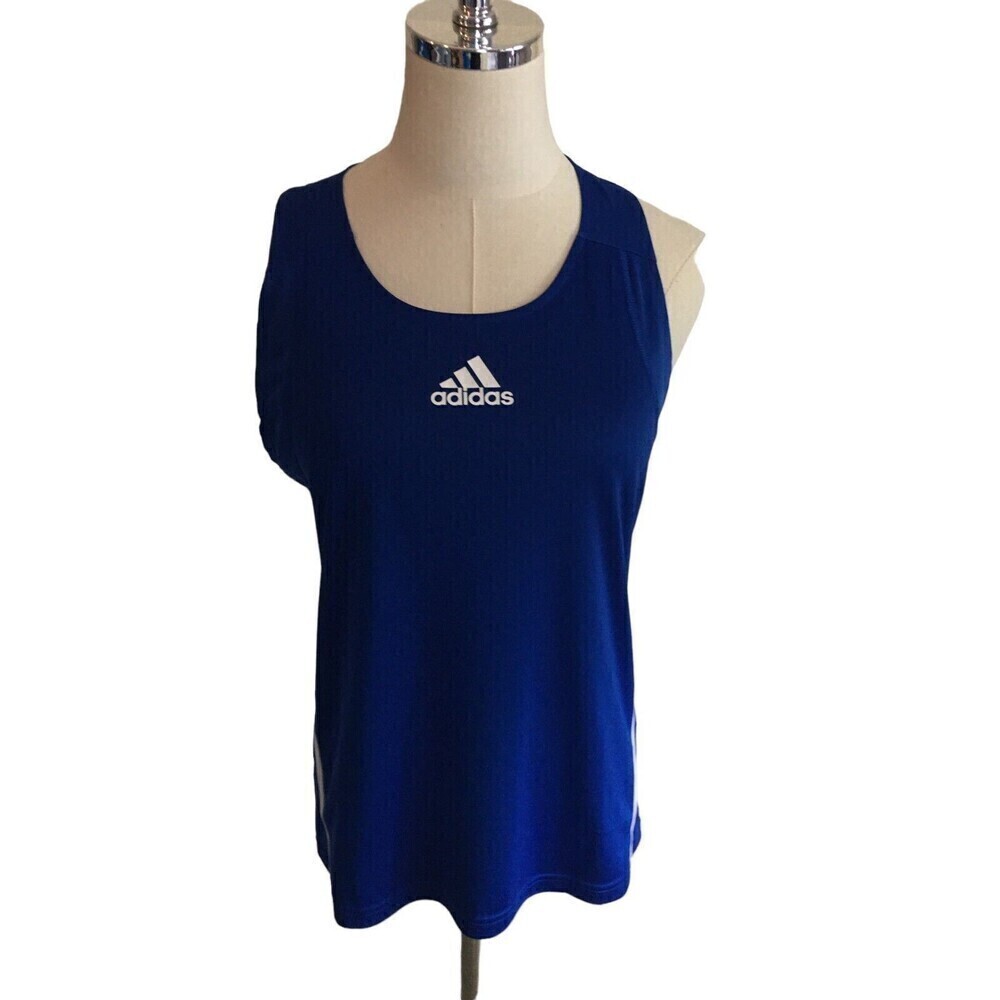 Adidas Jersey Women's Size Small Blue Team Issue Singlet NEW